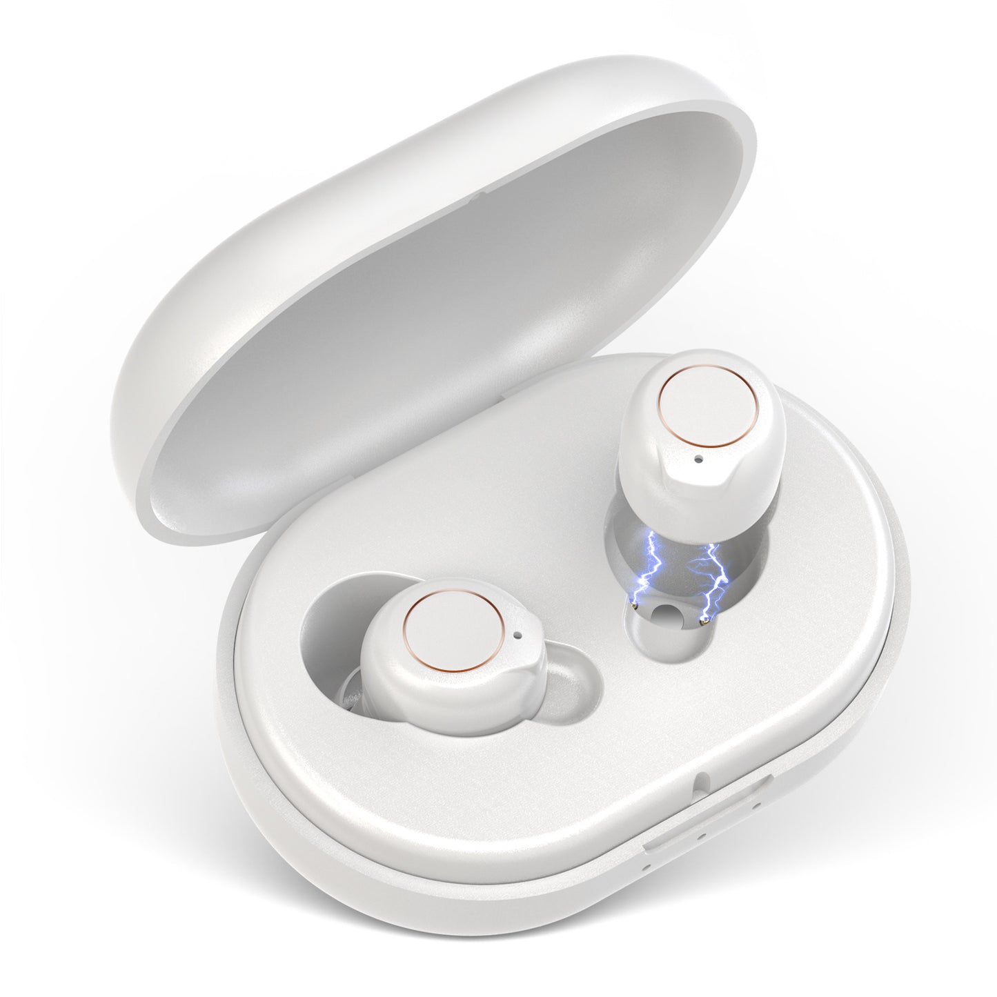 Bluetooth Hearing Amplifier with Magnetic Charging Case