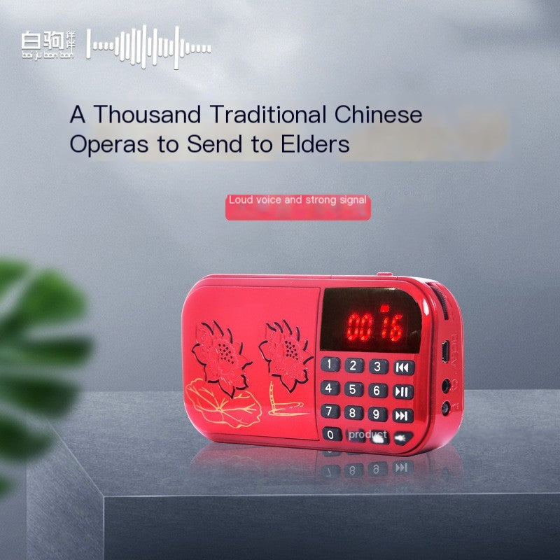 Portable Multi-Function Card Player with Long Standby