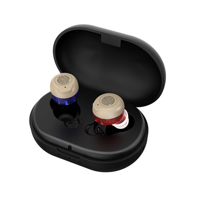 Bluetooth Hearing Amplifier with Magnetic Charging Case