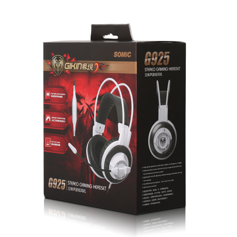 G925 Over-Ear Noise-Canceling Headphones for PC