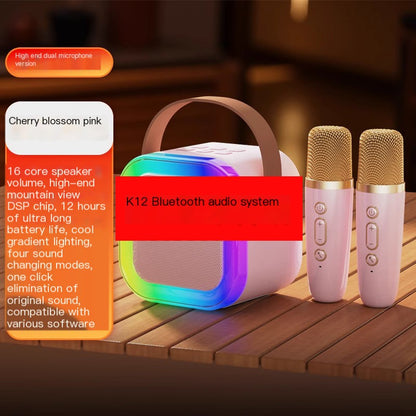 K12 Bluetooth Portable Wireless Karaoke Speaker System