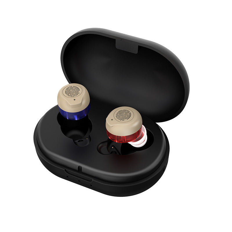 Bluetooth Hearing Amplifier with Magnetic Charging Case