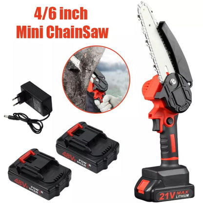 Wireless lithium electric saw, handheld mini electric saw,