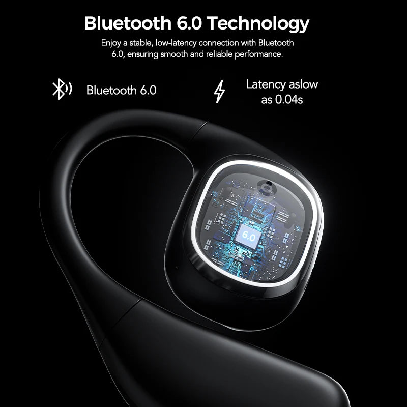 HD Screen Wireless Earphones Bluetooth Music Earbuds