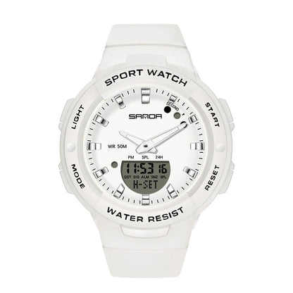 SAN DA Brand Watch For Sports 5 Bar Waterproof