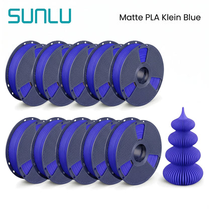 SUNLU Matte PLA filament 10kg 1.75mm 1roll/kg(2.2lbs)