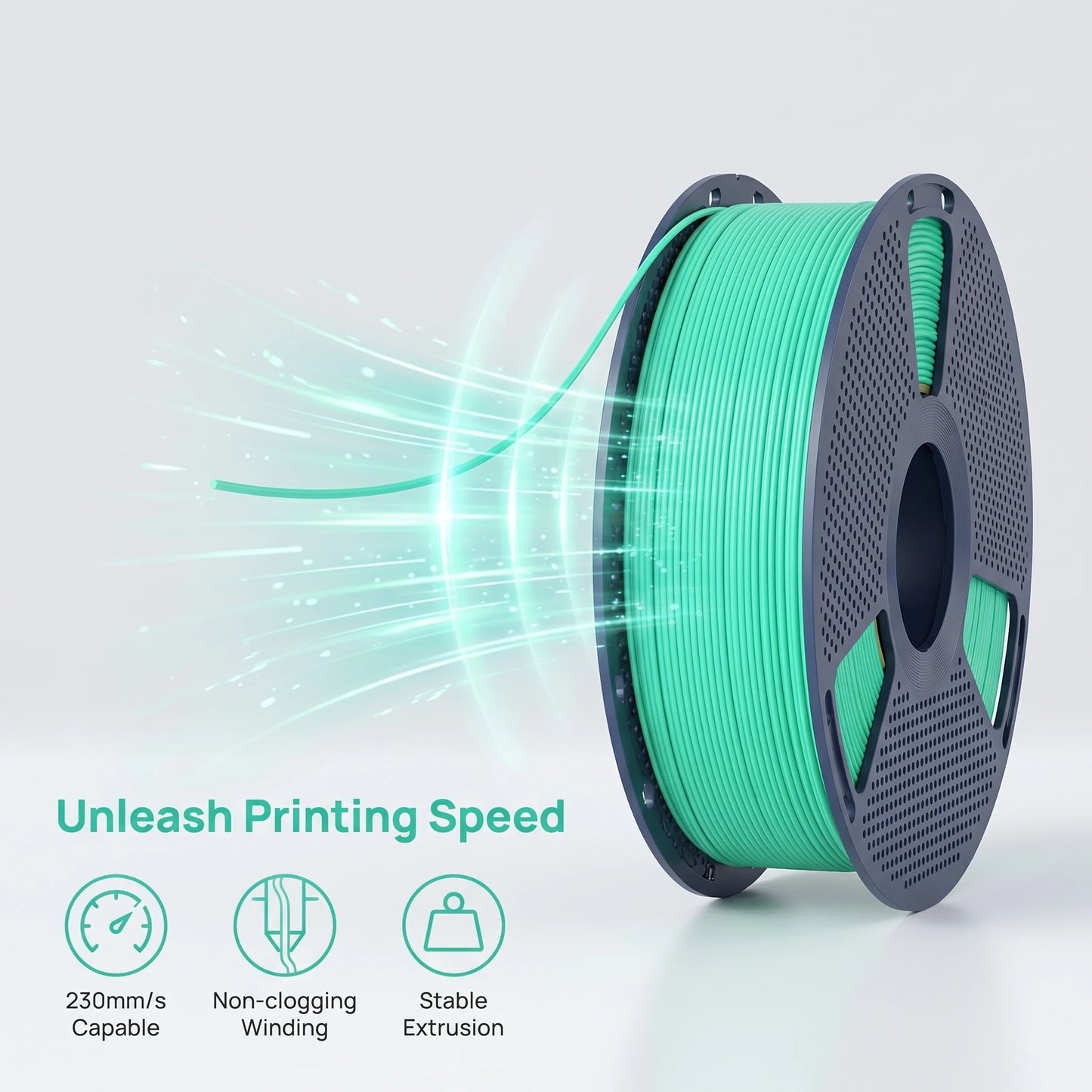 SUNLU Matte PLA filament 10kg 1.75mm 1roll/kg(2.2lbs)