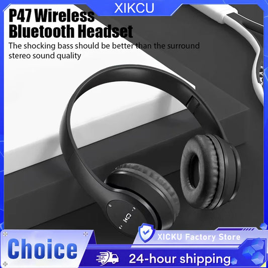 XIKCU Bluetooth 5.0 Kabellose Kopfhörer