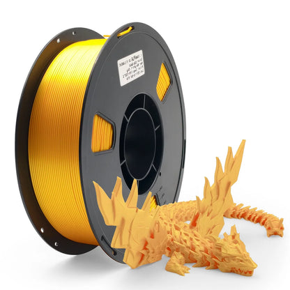 5KG Silk PLA Plastic Gold Sliver,3D Printer Filament 1.75mm 1KG