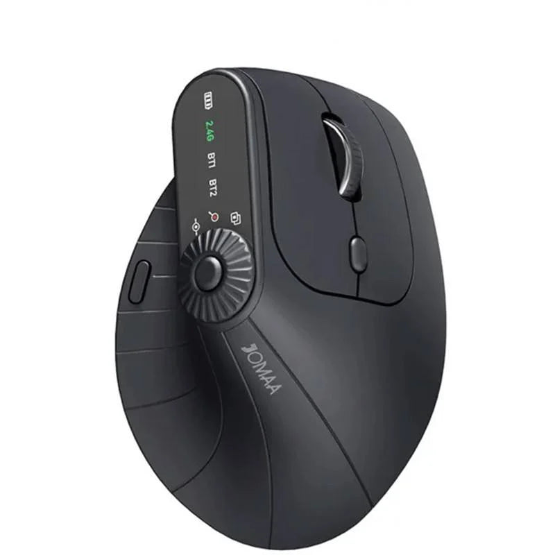 Ergonomic 2.4GHz Wireless BT RGB Mouse