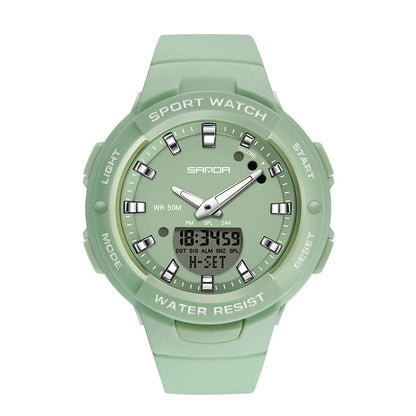 SAN DA Brand Watch For Sports 5 Bar Waterproof