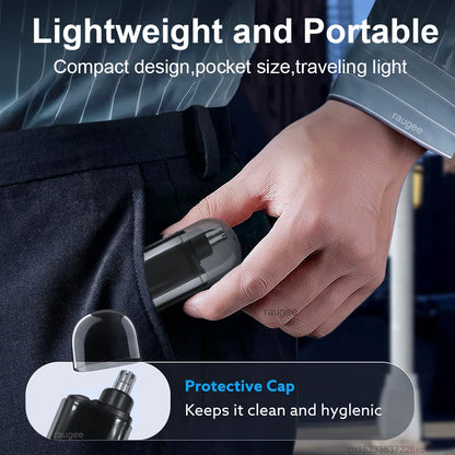 Nose Hair Trimmer Rechargeable Electric Nose Hair Remover Men Eyebrow