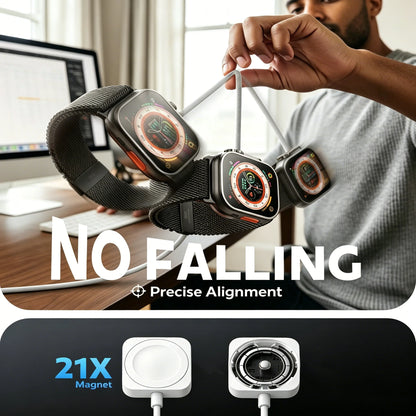 TIMESS Magnetic USB A TYPE-C Watch Charger