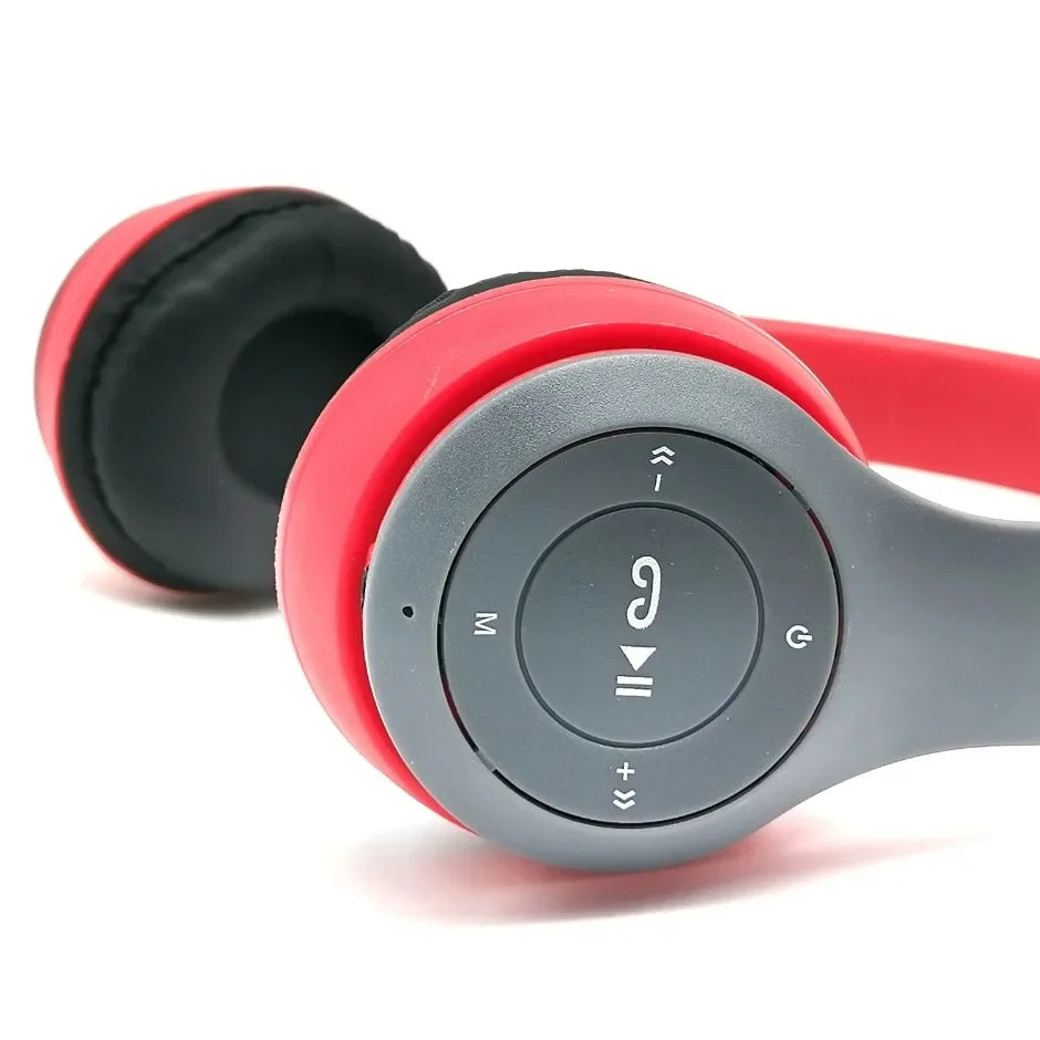 P47 Wireless Bluetooth Headphone With Microphone Foldable Headsets Bass HiFi Sound Music Stereo Earphone For Smartphones TV Game
