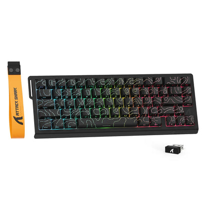 ATTACK SHARK X68PRO HE Wireless Rapid Trigger Gaming Keyboard