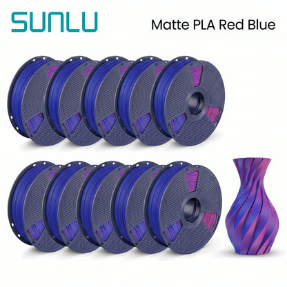 SUNLU Matte PLA filament 10kg 1.75mm 1roll/kg(2.2lbs)