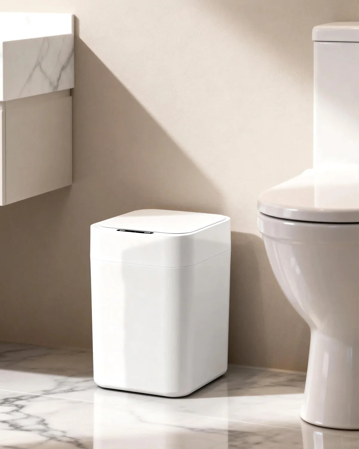20L Automatic Self Changing Trash Can Self Sealing Self Bagging Motion Sensor Touchless Garbage Can for Kitchen Bathroom Office