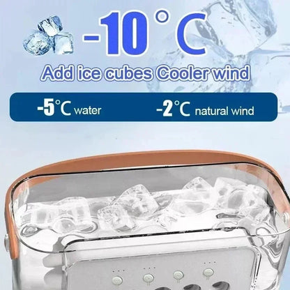New 3 In 1 Mini Air Cooler Portable Fan Air Conditioner Humidifier