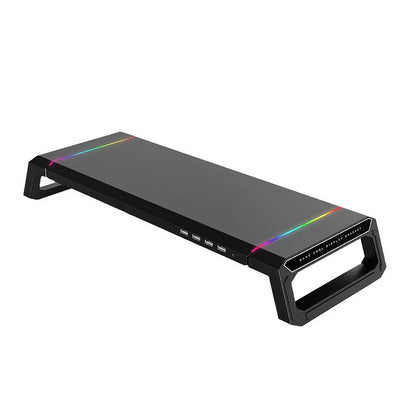 4 USB PC Monitor Stand
