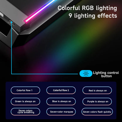 4 USB PC Monitor Stand