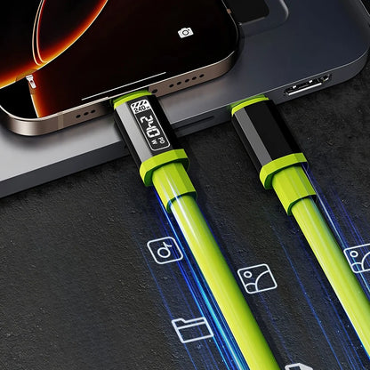 240W Type C To Type C Super Fast Charging Cable Universal High Power