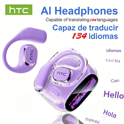 HD Screen Wireless Earphones Bluetooth Music Earbuds