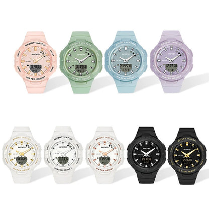 SAN DA Brand Watch For Sports 5 Bar Waterproof