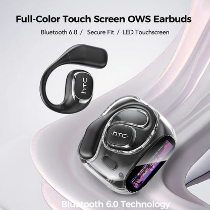 HD Screen Wireless Earphones Bluetooth Music Earbuds