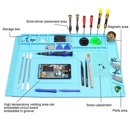 Electronic Repair Pad Motherboard IC Thickened Magnetic Anti-slip