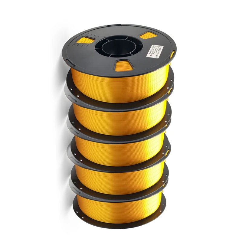 5KG Silk PLA Plastic Gold Sliver,3D Printer Filament 1.75mm 1KG