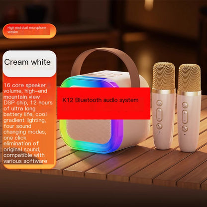 K12 Bluetooth Portable Wireless Karaoke Speaker System